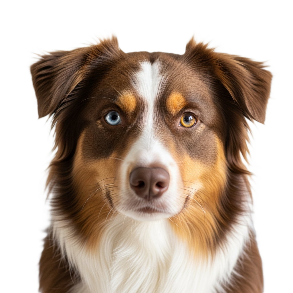 Emotional support dog resting at home beside its owner