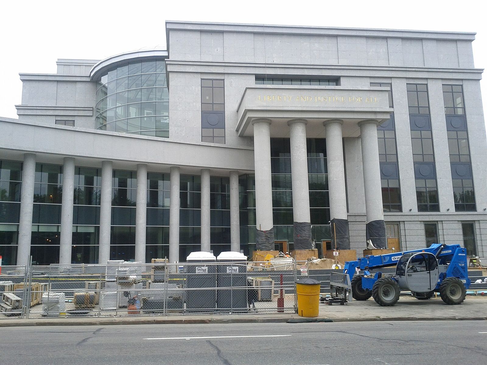 Exterior of the Ralph L. Carr Colorado Judicial Center in Denver