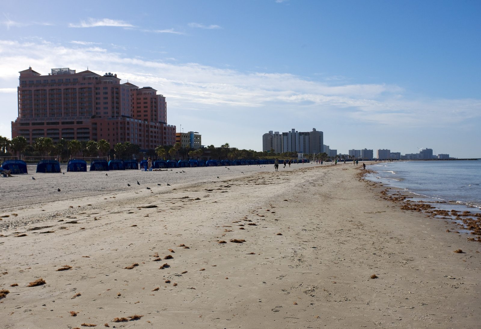 The beach at Clearwater, Florida