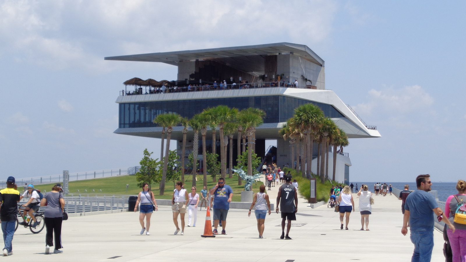 The pier and waterfront at St. Petersburg, Florida